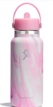 Load image into Gallery viewer, 32 oz Wide Mouth with Flex Straw Jelly Pink