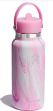 Load image into Gallery viewer, 32 oz Wide Mouth with Flex Straw Jelly Pink