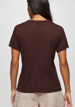 Load image into Gallery viewer, Cozy Up Short Sleeve Crew Mocha