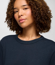 Load image into Gallery viewer, Cozy Up Short Sleeve Crew Stormy Night Heather