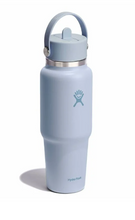 Load image into Gallery viewer, 32 oz Wide Mouth Travel Bottle with Flex Straw Cap