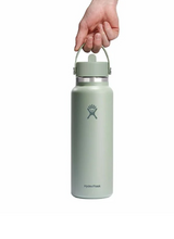 Load image into Gallery viewer, 40 oz Wide Mouth with Flex Straw Cap Tonal Agave