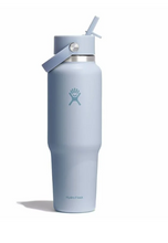 Load image into Gallery viewer, 40oz Wide Mouth Straw Travel Bottle Tonal Surf