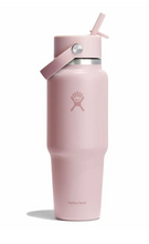 Load image into Gallery viewer, 32 oz Wide Travel Bottle Straw Tonal Trillium