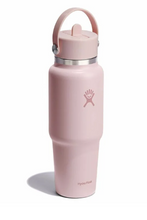 Load image into Gallery viewer, 32 oz Wide Travel Bottle Straw Tonal Trillium