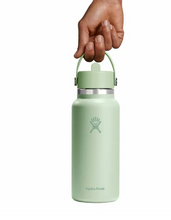 Load image into Gallery viewer, 32 oz Wide Mouth with Flex Straw Aloe