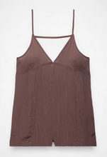 Load image into Gallery viewer, Fernie V-Neck Romper Carob