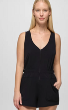 Load image into Gallery viewer, Railay Utility Romper Black
