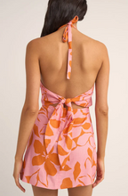 Load image into Gallery viewer, Bora Bora Floral Halter Mini Dress