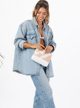 Load image into Gallery viewer, SMALL POUCH Shibori Sandstone