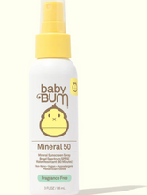 Load image into Gallery viewer, Baby Bum Mineral SPF 50 Sunscreen Spray