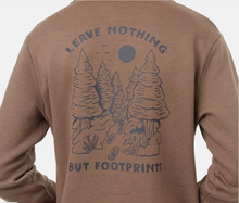 Load image into Gallery viewer, Footprints Hoodie Fossil Phantom