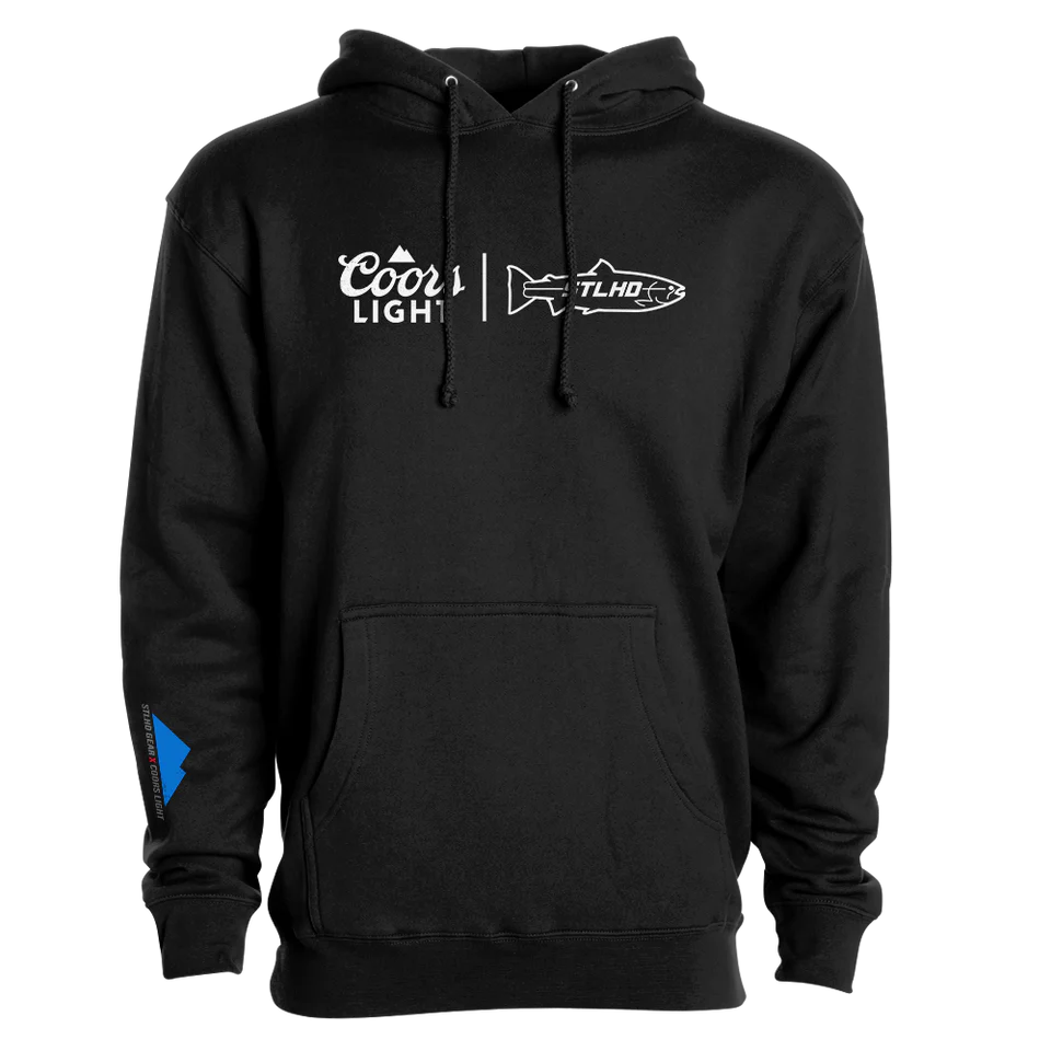 STLHD Men s x Coors Light Throwback Premium Hoodie S