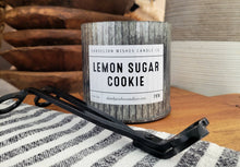 Load image into Gallery viewer, 12 oz. Rustic Galvanized Tin Candle