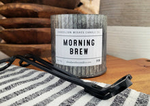 Load image into Gallery viewer, 12 oz. Rustic Galvanized Tin Candle