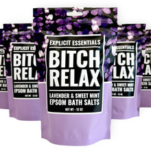 Load image into Gallery viewer, Bitch Relax Bath Salts 12oz Bag
