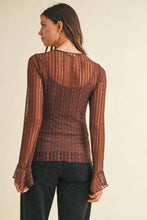 Load image into Gallery viewer, Rustic Romance Henley