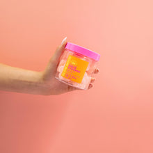 Load image into Gallery viewer, Peach and Mint Exfoliating Sugar Scrubbies