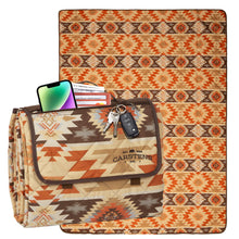 Load image into Gallery viewer, Aztec Printed Stripe Picnic Blanket