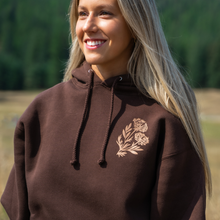 Load image into Gallery viewer, Wild Field Unisex Hoodie - Brown