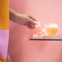 Load image into Gallery viewer, Peach and Mint Exfoliating Sugar Scrubbies