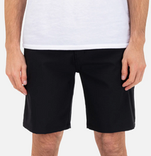 Load image into Gallery viewer, Hurley Phantom 20 inch black walkshorts on male model white background