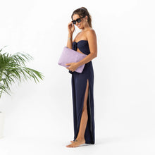 Load image into Gallery viewer, MID POUCH Python Amethyst