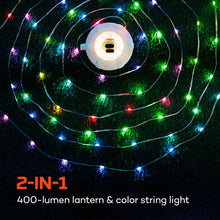 Load image into Gallery viewer, LUNA 400+ 2-in-1: Lantern + Color String Light