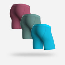 Load image into Gallery viewer, CLASSIC BOXER BRIEF : ACAI/AGAVE/BAJA 3 PACK