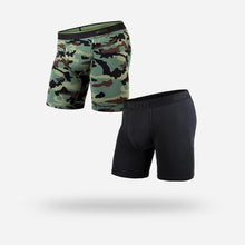 Load image into Gallery viewer, BLACK CAMO 2Pk CLASSIC BOXER BRIEF