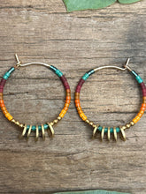 Load image into Gallery viewer, Harvest Eartha GOLD FILLED Small Hoop Earrings
