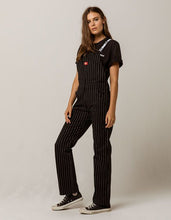 Load image into Gallery viewer, W Dickies Pinstripe black overalls
