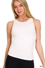 Load image into Gallery viewer, Everyday Double Layered Tank Top Black

