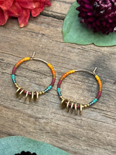 Load image into Gallery viewer, Harvest Morning GOLD FILLED Small Hoop Earrings
