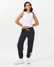 Load image into Gallery viewer, High Tide Track Pants Black Marle
