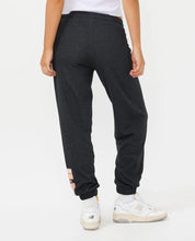 Load image into Gallery viewer, High Tide Track Pants Black Marle
