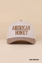 Load image into Gallery viewer, American Honey Two Tone Canvas Cotton Cap
