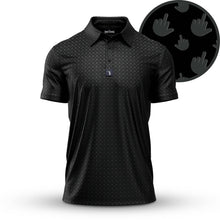 Load image into Gallery viewer, Birdie Finger - Raven - Polo
