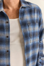 Load image into Gallery viewer, Mar Ls Flannel Blue
