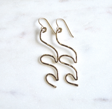 Load image into Gallery viewer, Double Wave Earrings
