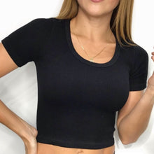 Load image into Gallery viewer, Stacey Crop Tee
