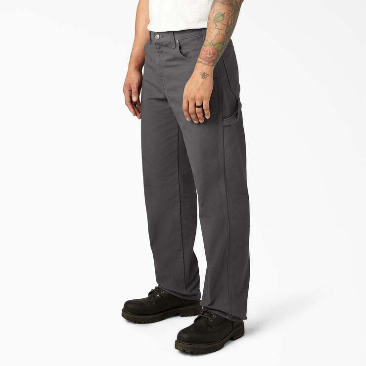 Relaxed Fit Heavyweight Duck Carpenter Pants Slate Rise