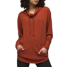 Load image into Gallery viewer, PrAna Frieda Cowl Neck Rust
