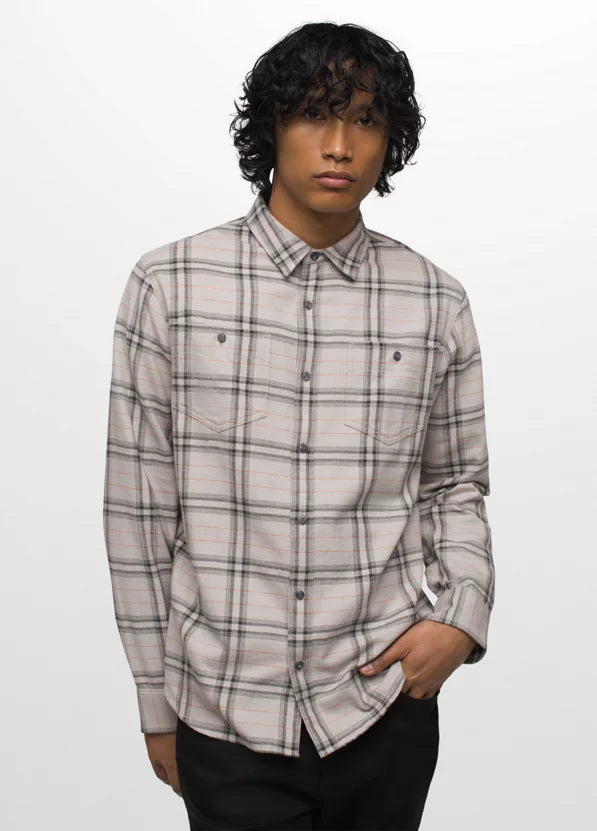 Dolberg Flannel Shirt Pebble Grey