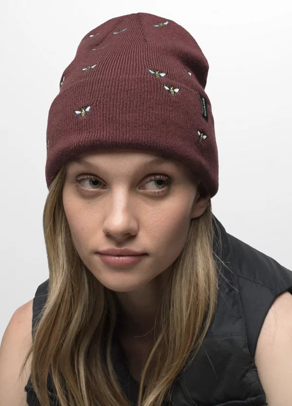 Wild Now Beanie Cacao Bee