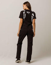 Load image into Gallery viewer, W Dickies Pinstripe black overalls
