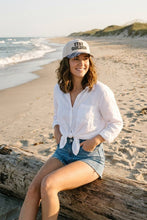 Load image into Gallery viewer, Stay Golden Two Tone Snapback Hat
