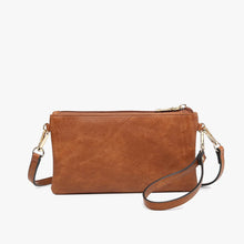 Load image into Gallery viewer, Ayra Studded Front Wallet/Clutch Black
