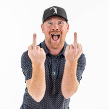 Load image into Gallery viewer, Birdie Finger - Raven - Polo
