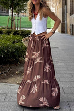 Load image into Gallery viewer, Bohemian Print Tiered Skirt
